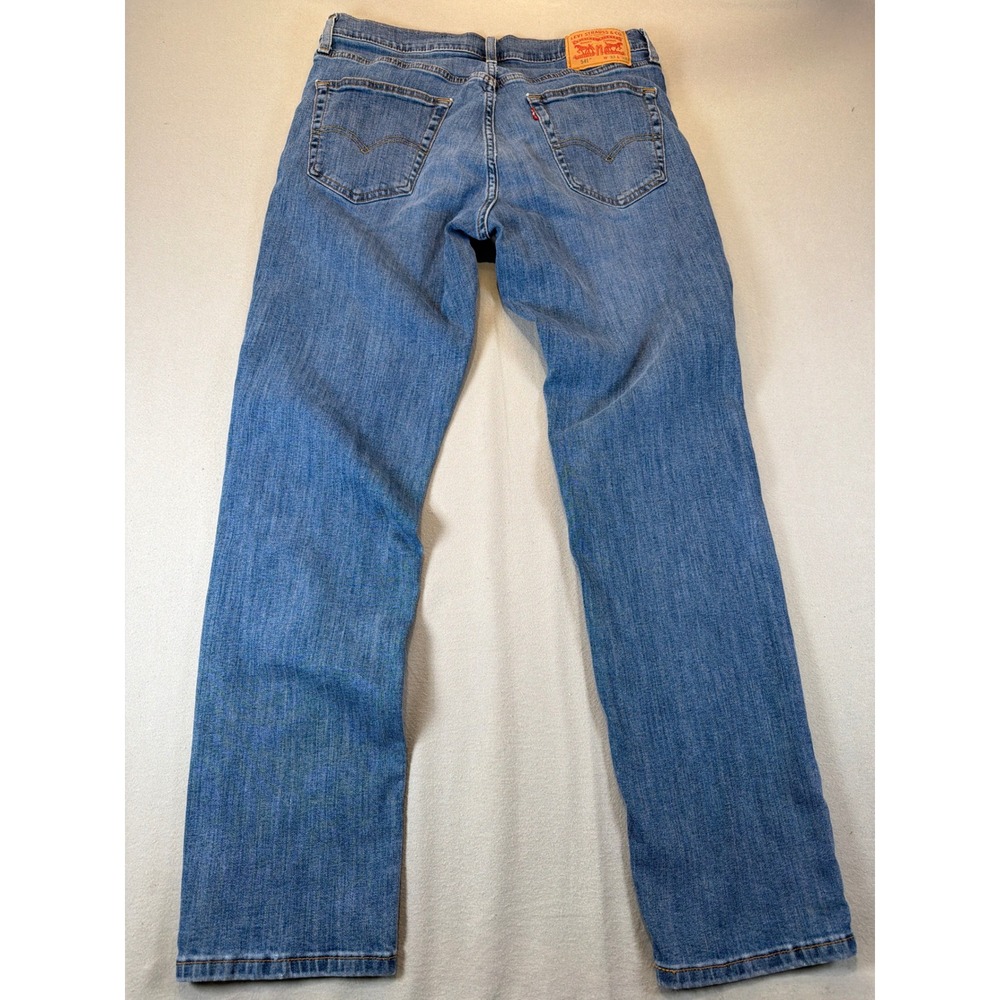 Levis 541 Athletic Taper Jeans Mens 33x32 Blue All Seasons Tech Denim - Picture 4 of 6